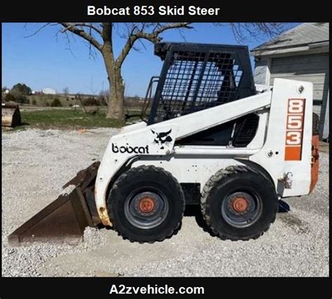 853 skid steer specs|bobcat 853 oil capacity.